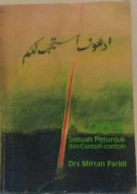 Image of Doa Sebuah petunjuk dan contoh-contoh
