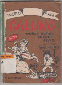 Image of World Peace Calling; World Action Against Jews