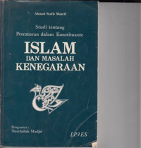 Image of Islam dan Masalah Kenegaraan: Studi Tentang Percaturan dalam Konstituante