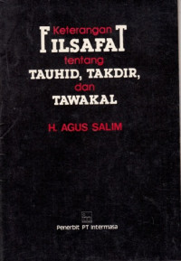 Image of Keterangan Filsafat tentang Tauhid, Takdir, dan Tawakal