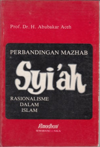Image of Perbandingan Mazhab Syi'ah: Rasionalisme dalam Islam
