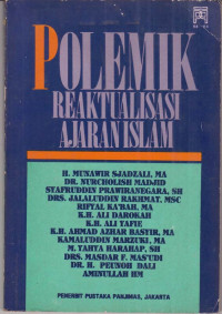 Image of Polemik Reaktualisasi Ajaran Islam