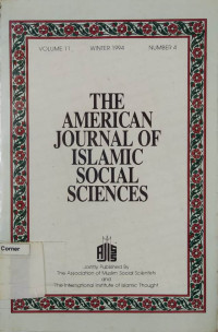 Image of The American journal of Islamic Social Sciences Vol. 11