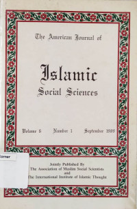 Image of The American Journal of Islamic Social Sciences Volume 6