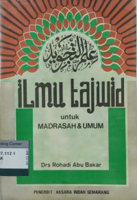 Image of Ilmu Tajwid Untuk Madrasah & Umum