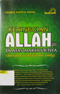 Image of Ketinggian Allah di Atas MakhlukNya
