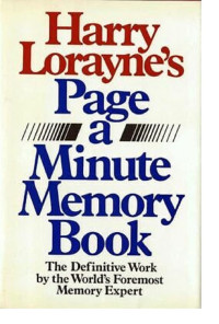 Image of Harry Lorayne's Page-a-Minute Memory Book