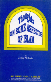 Image of Thoughts On Some Aspects Of Islam