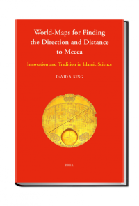 Image of World-Maps for Finding The Direction and Distance to Mecca