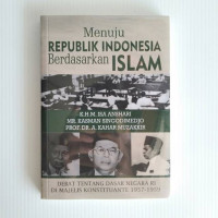 Image of Menuju Republik Indonesia berdasarkan Islam